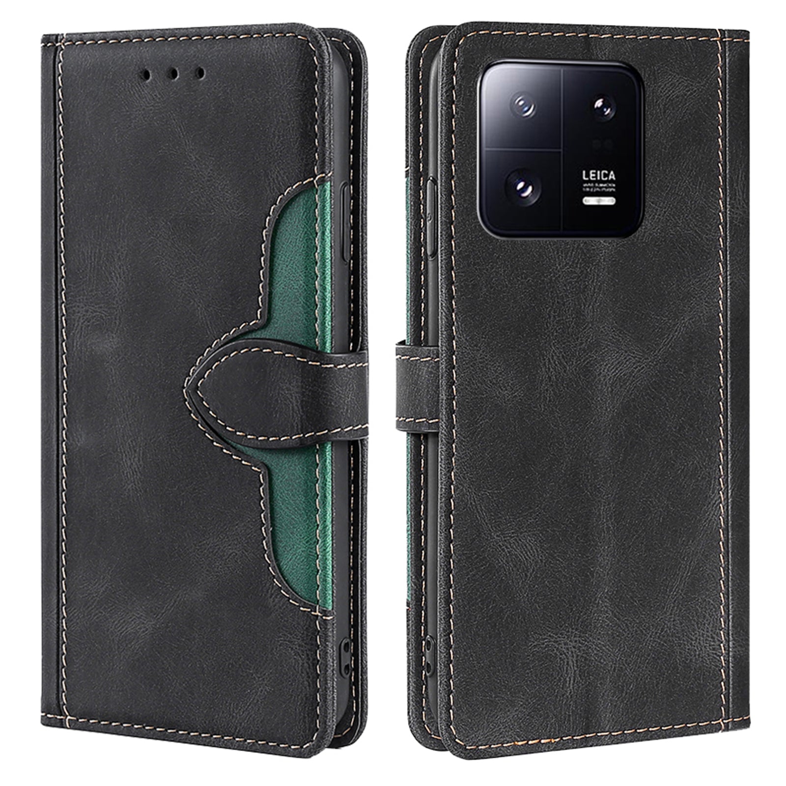 For Xiaomi 13 Pro 5G Cell Phone Cover Straw Hat Pattern PU Leather Phone Case Skin-touch Feeling Scratch-resistant Stand Wallet For Xiaomi 13 Pro 5G Cell Phone Cover Straw Hat Pattern PU Leather Phone Case Skin-touch Feeling Scratch-resistant Stand Wallet